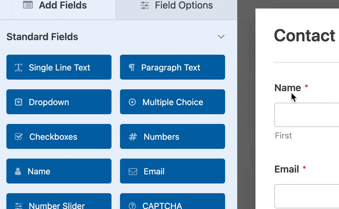 wpforms-opening-field-options - MonsterInsights WPForms field options
