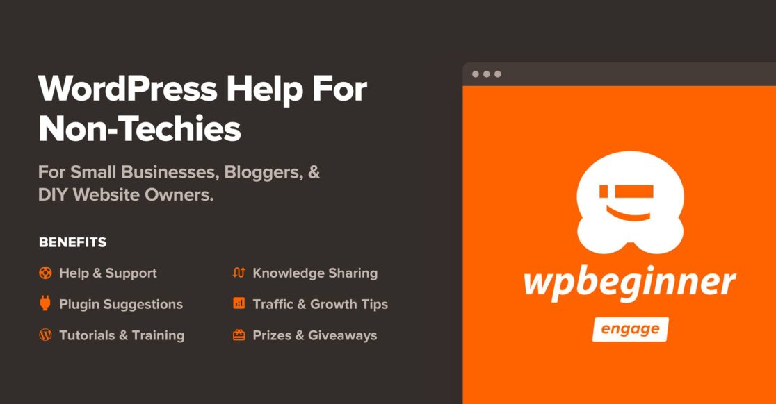 Facebook WPBeginner group - MonsterInsights Facebook WPBeginner group