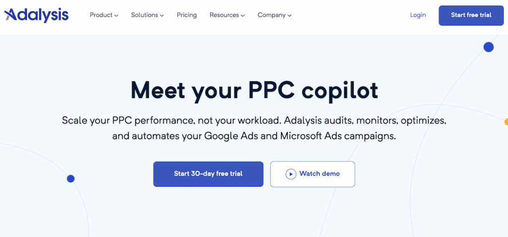 Adalysis is one of the most popular PPC automation tools