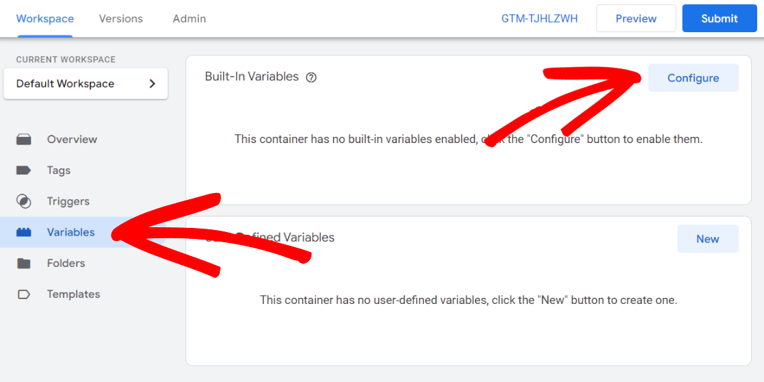 gtm-configure-built-in-variables 1 - MonsterInsights Configure built-in variables in Google Tag Manager