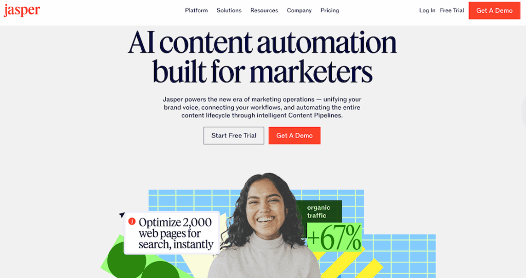 Jasper is a popular AI content creation tool