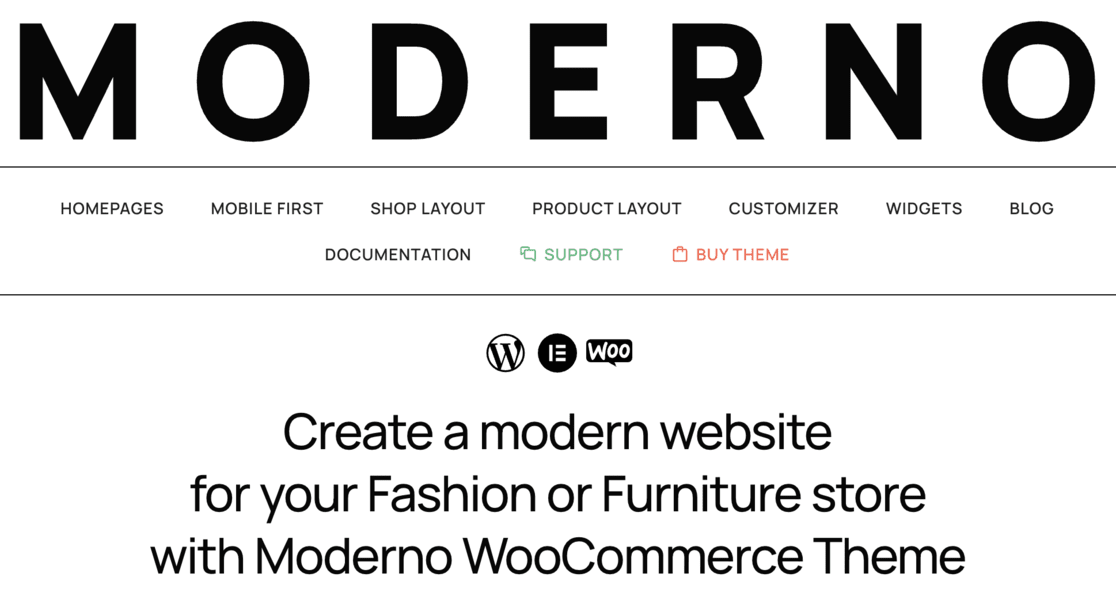 moderno-wordpress-theme - MonsterInsights Moderno theme