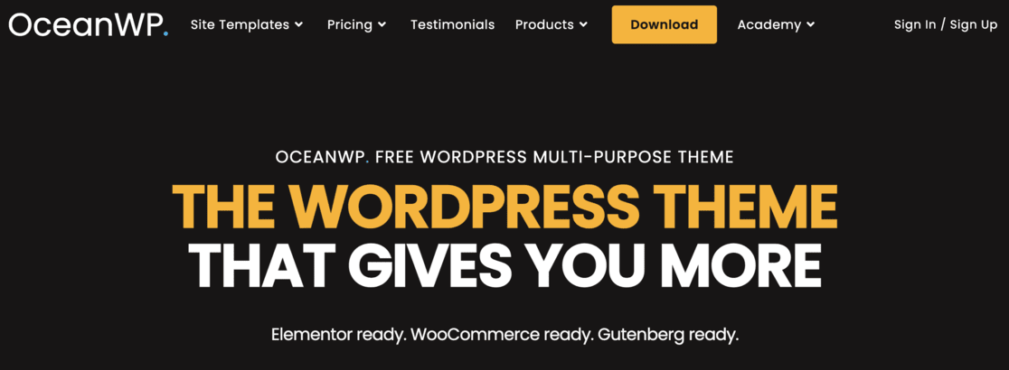 OceanWP-theme-wp - MonsterInsights OceanWP