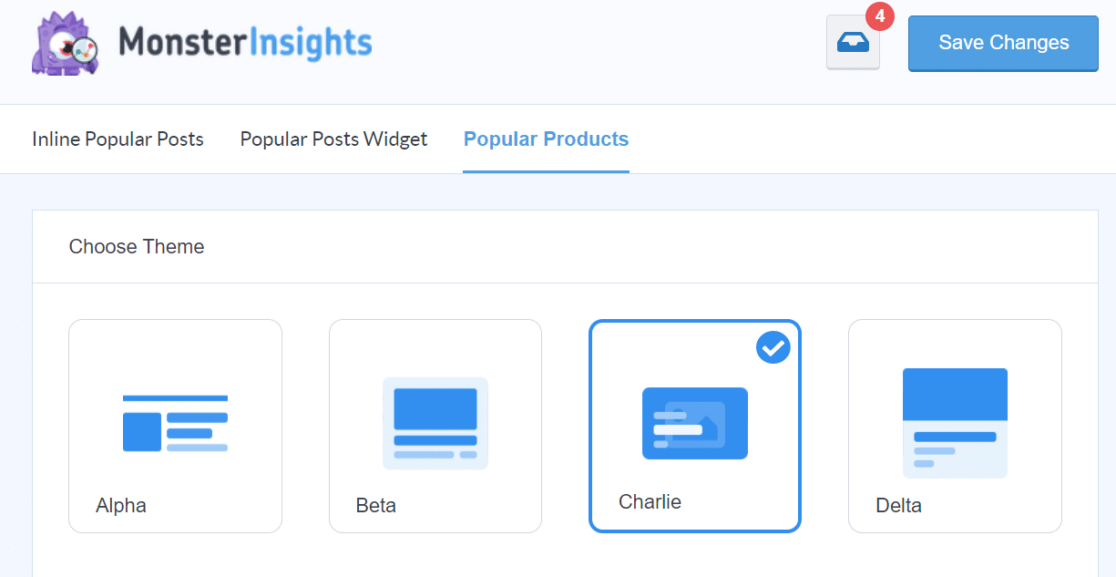 popular products widget in monsterinsights - MonsterInsights popular products widget in monsterinsights