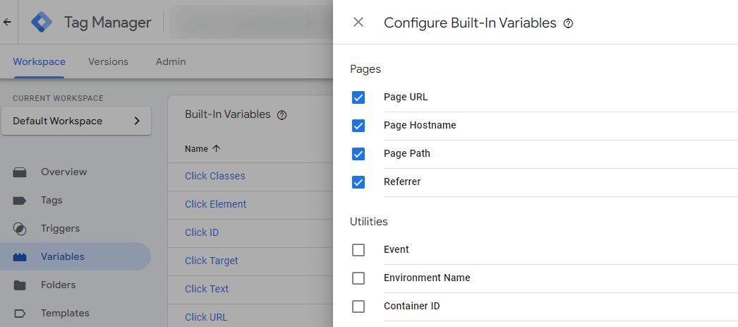 tag-manager-configure-built-in-variables 1 - MonsterInsights Configure built-in variables in Tag Manager
