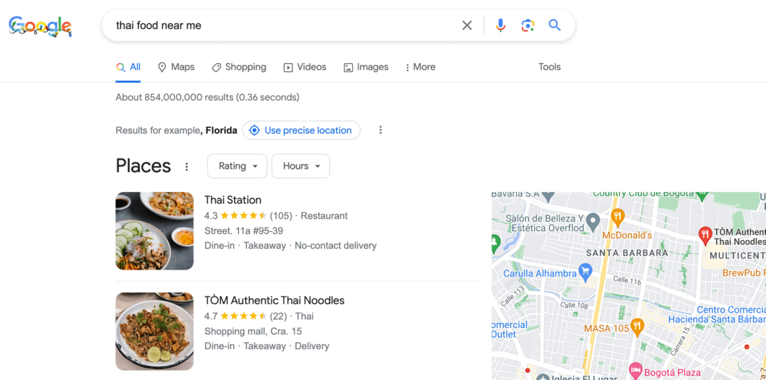 Google-local-packs - MonsterInsights Google Local Packs - SERPs